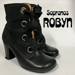 *BRAND NEW!* 2015 Fluevog Sopranos ROBYN Boots, Black, Size 9.5 (best for 9s)!